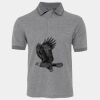 JB's  BIRDS EYE POLO   CHARCOAL - S Thumbnail