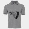 JB's  BIRDS EYE POLO   CHARCOAL - S Thumbnail
