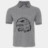 JB's  BIRDS EYE POLO   CHARCOAL - S Thumbnail