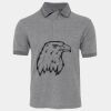 JB's  BIRDS EYE POLO   CHARCOAL - S Thumbnail
