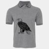 JB's  BIRDS EYE POLO   CHARCOAL - S Thumbnail