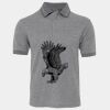 JB's  BIRDS EYE POLO   CHARCOAL - S Thumbnail