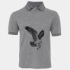 JB's  BIRDS EYE POLO   CHARCOAL - S Thumbnail