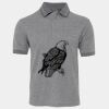 JB's  BIRDS EYE POLO   CHARCOAL - S Thumbnail