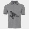 JB's  BIRDS EYE POLO   CHARCOAL - S Thumbnail