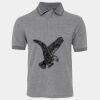 JB's  BIRDS EYE POLO   CHARCOAL - S Thumbnail