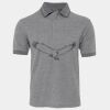 JB's  BIRDS EYE POLO   CHARCOAL - S Thumbnail