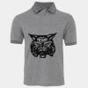 JB's  BIRDS EYE POLO   CHARCOAL - S Thumbnail