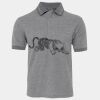 JB's  BIRDS EYE POLO   CHARCOAL - S Thumbnail