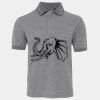 JB's  BIRDS EYE POLO   CHARCOAL - S Thumbnail