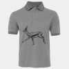 JB's  BIRDS EYE POLO   CHARCOAL - S Thumbnail