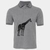 JB's  BIRDS EYE POLO   CHARCOAL - S Thumbnail