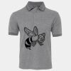 JB's  BIRDS EYE POLO   CHARCOAL - S Thumbnail