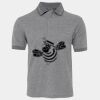 JB's  BIRDS EYE POLO   CHARCOAL - S Thumbnail
