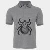 JB's  BIRDS EYE POLO   CHARCOAL - S Thumbnail