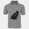 JB's  BIRDS EYE POLO   CHARCOAL - S Thumbnail