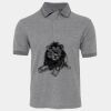 JB's  BIRDS EYE POLO   CHARCOAL - S Thumbnail