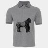 JB's  BIRDS EYE POLO   CHARCOAL - S Thumbnail