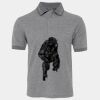 JB's  BIRDS EYE POLO   CHARCOAL - S Thumbnail