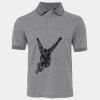 JB's  BIRDS EYE POLO   CHARCOAL - S Thumbnail