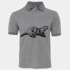 JB's  BIRDS EYE POLO   CHARCOAL - S Thumbnail