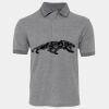 JB's  BIRDS EYE POLO   CHARCOAL - S Thumbnail