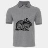 JB's  BIRDS EYE POLO   CHARCOAL - S Thumbnail
