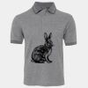 JB's  BIRDS EYE POLO   CHARCOAL - S Thumbnail