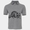 JB's  BIRDS EYE POLO   CHARCOAL - S Thumbnail