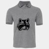 JB's  BIRDS EYE POLO   CHARCOAL - S Thumbnail
