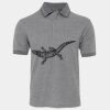 JB's  BIRDS EYE POLO   CHARCOAL - S Thumbnail