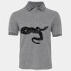 JB's  BIRDS EYE POLO   CHARCOAL - S Thumbnail