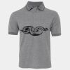 JB's  BIRDS EYE POLO   CHARCOAL - S Thumbnail