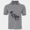 JB's  BIRDS EYE POLO   CHARCOAL - S Thumbnail