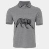 JB's  BIRDS EYE POLO   CHARCOAL - S Thumbnail