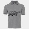 JB's  BIRDS EYE POLO   CHARCOAL - S Thumbnail