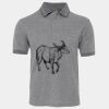 JB's  BIRDS EYE POLO   CHARCOAL - S Thumbnail
