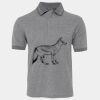 JB's  BIRDS EYE POLO   CHARCOAL - S Thumbnail