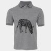 JB's  BIRDS EYE POLO   CHARCOAL - S Thumbnail