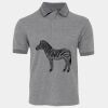 JB's  BIRDS EYE POLO   CHARCOAL - S Thumbnail