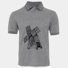 JB's  BIRDS EYE POLO   CHARCOAL - S Thumbnail