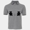 JB's  BIRDS EYE POLO   CHARCOAL - S Thumbnail