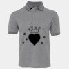 JB's  BIRDS EYE POLO   CHARCOAL - S Thumbnail