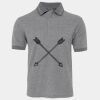JB's  BIRDS EYE POLO   CHARCOAL - S Thumbnail