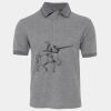JB's  BIRDS EYE POLO   CHARCOAL - S Thumbnail
