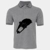 JB's  BIRDS EYE POLO   CHARCOAL - S Thumbnail