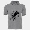 JB's  BIRDS EYE POLO   CHARCOAL - S Thumbnail