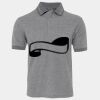 JB's  BIRDS EYE POLO   CHARCOAL - S Thumbnail