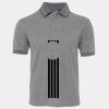 JB's  BIRDS EYE POLO   CHARCOAL - S Thumbnail