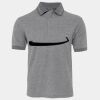 JB's  BIRDS EYE POLO   CHARCOAL - S Thumbnail